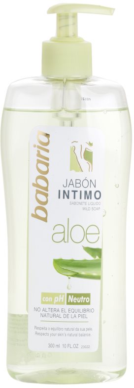 Babaria Aloe Vera damski żel pod prysznic do higieny intymnej z aloesem