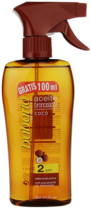 Babaria Sun Bronceadora óleo bronzeador em cápsulas SPF 2