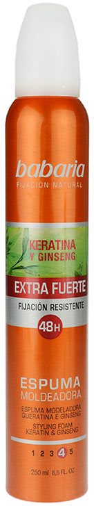 Babaria Ginseng піна для волосся екстра сильної фіксації