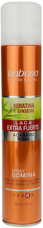 Babaria Ginseng lak na vlasy extra silné zpevnění
