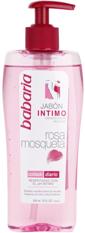 Babaria Rosa Mosqueta Feminine Wash With Extracts Of Wild Roses