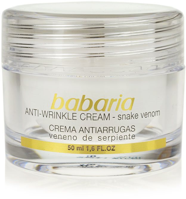 Babaria Snake Venom crema giorno e notte antirughe con veleno di serpente