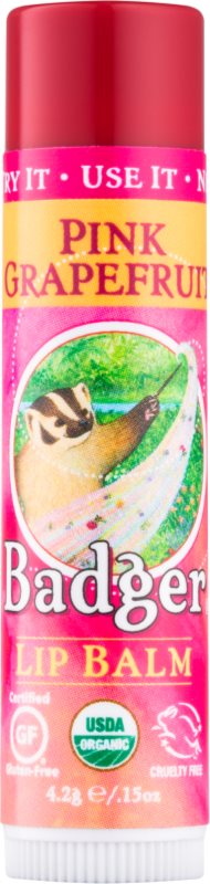 Badger Classic Pink Grapefruit Lip Balm