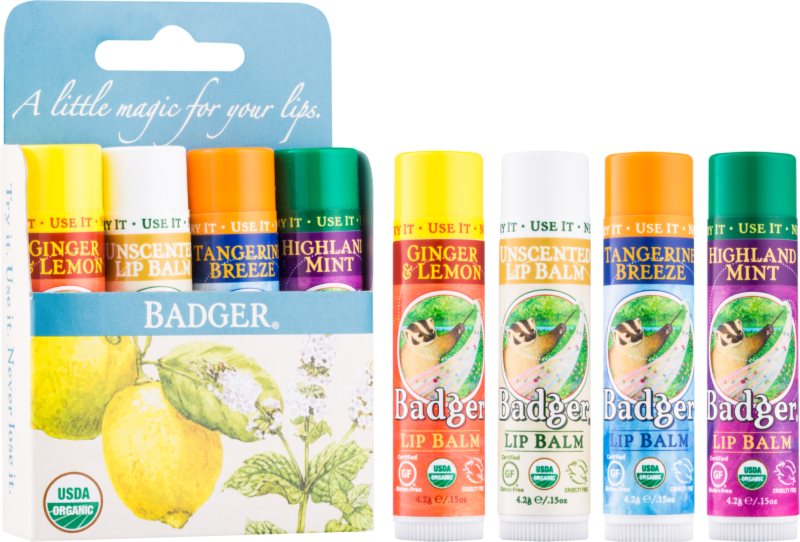 Badger Classic Blue Kosmetik-Set I.