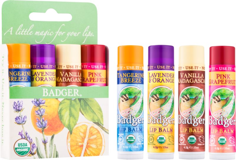 Badger Classic Green coffret cosmétique II.