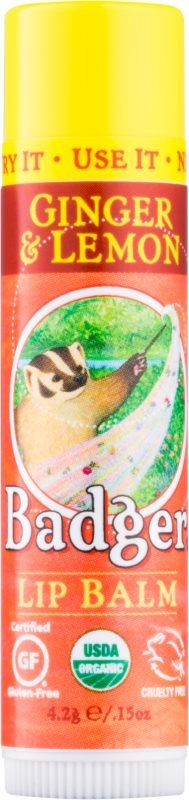 Badger Classic Ginger & Lemon Lippenbalsem