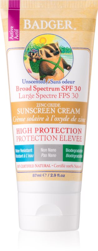 Badger Sun krém na opaľovanie SPF 30