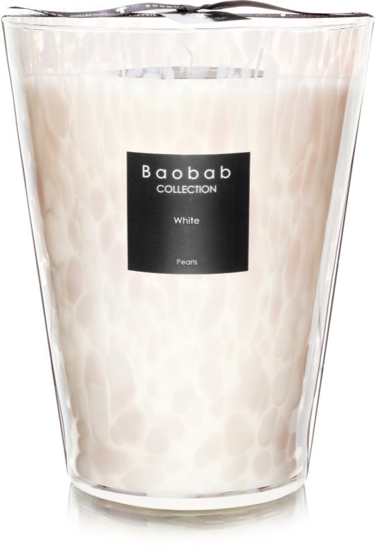 Baobab White Pearls świeczka zapachowa 24 cm