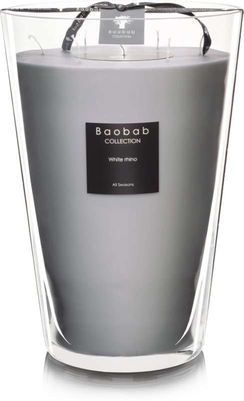 Baobab White Rhino bougie parfumée 35 cm