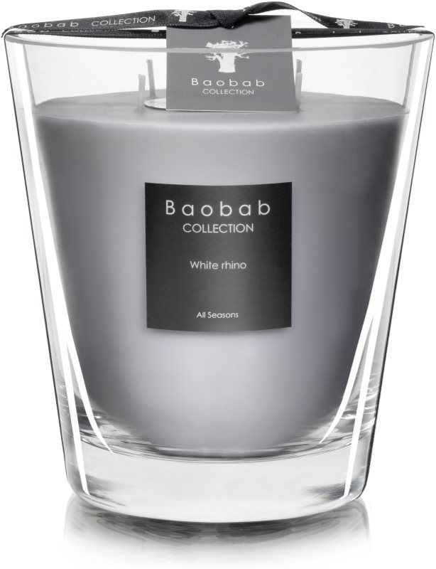 Baobab White Rhino candela profumata 16 cm