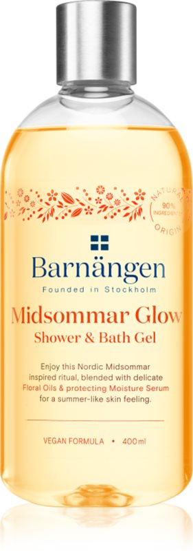 Barnängen Midsommar Glow tusoló- és fürdőgél