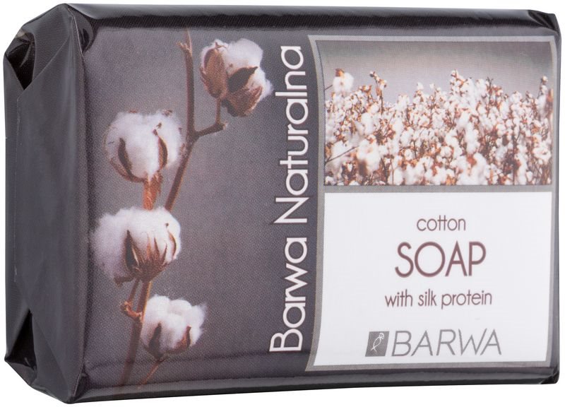 Barwa Natural Cotton sabonete sólido com efeito regenerador