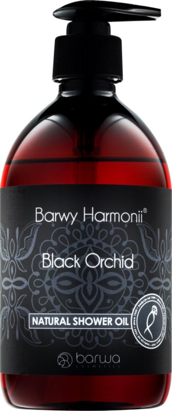 Barwa Harmony Black Orchid naturalny olejek pod prysznic