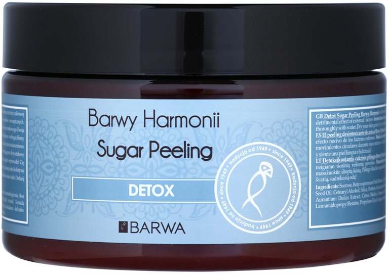 Barwa Harmony Detox esfoliante de açúcar com efeito protetor e de limpeza
