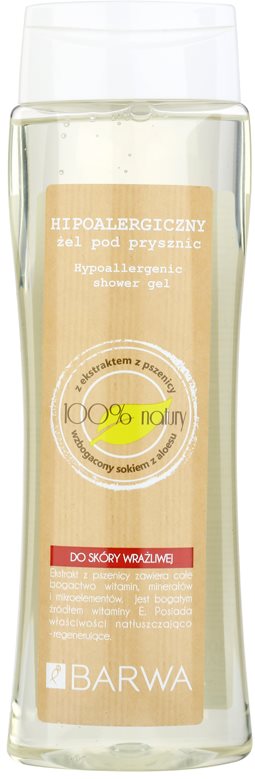 Barwa Natural Hypoallergenic gel de dus pentru piele sensibila