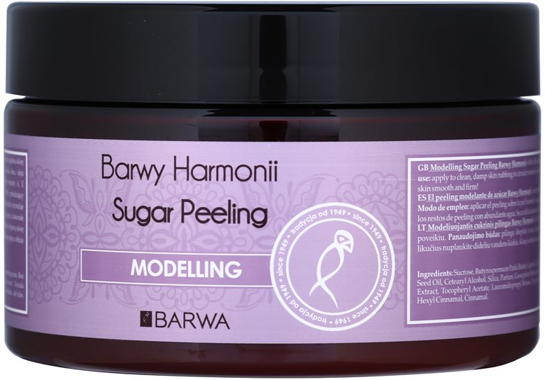 Barwa Harmony Modelling Sugar Scrub To Treat Cellulite