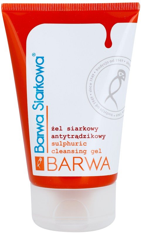 Barwa Sulphur gel detergente per pelli con imperfezioni