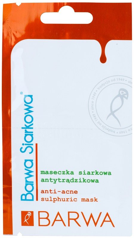 Barwa Sulphur Normalising Face Mask to Treat Acne