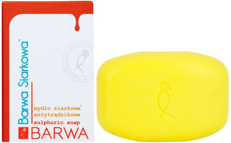 Barwa Sulphur Bar Soap For Oily And Problematic Skin