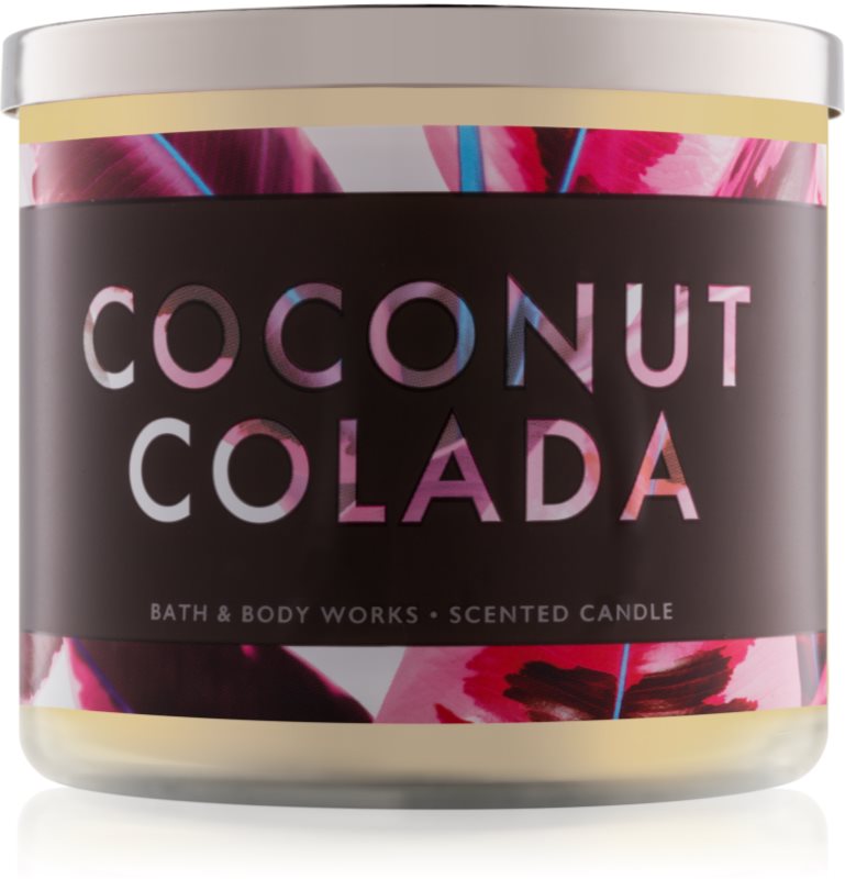 Bath & Body Works Coconut Colada candela profumata 411 g