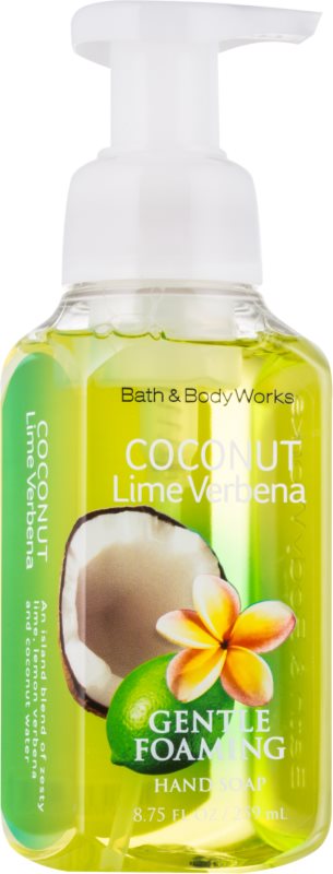 Bath & Body Works Coconut Lime Verbena schiuma detergente mani
