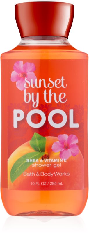 Bath & Body Works Sunset by the Pool gel douche pour femme 295 ml