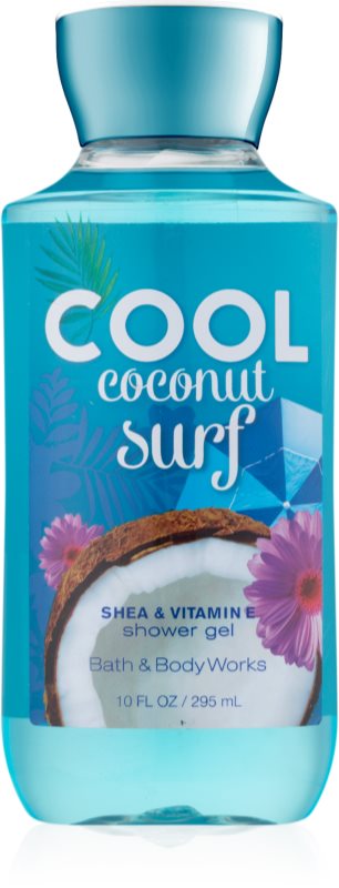 Bath & Body Works Cool Coconut Surf sprchový gél pre ženy 295 ml