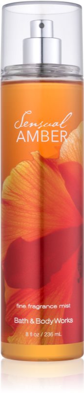 Bath & Body Works Sensual Amber spray corpo per donna 236 ml