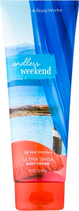 Bath & Body Works Endless Weekend tělový krém pro ženy 226 g