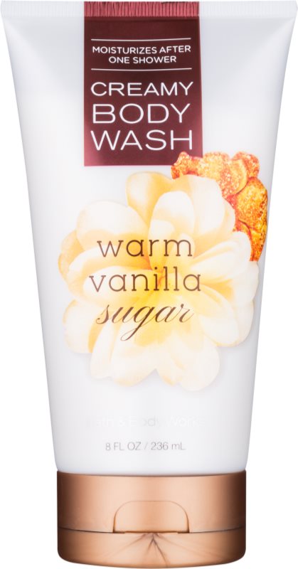 Bath & Body Works Warm Vanilla Sugar krem do kąpieli dla kobiet 236 ml