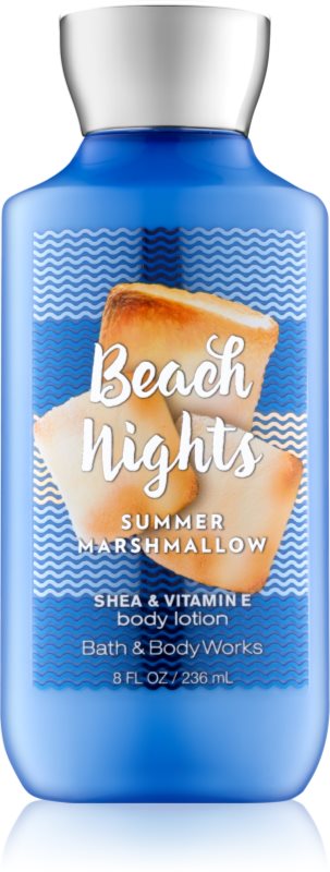 Bath & Body Works Beach Nights Summer Marshmallow lotion corps pour femme 236 ml