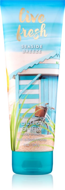 Bath & Body Works Live Fresh Seaside Breeze testkrém nőknek 226 g
