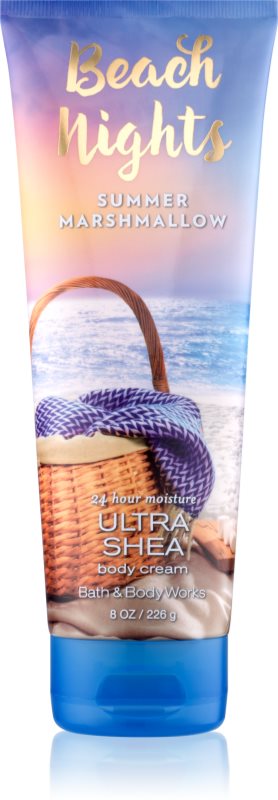Bath & Body Works Beach Nights Summer Marshmallow Bodycrème voor Vrouwen 226 gr