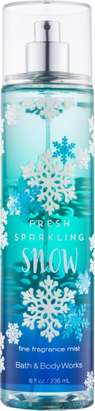 Bath & Body Works Fresh Sparkling Snow tělový sprej pro ženy 236 ml