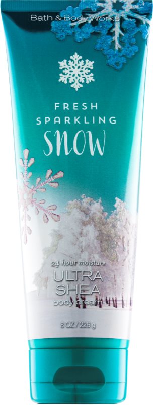 Bath & Body Works Fresh Sparkling Snow Κρέμα σώματος για γυναίκες 226 γρ