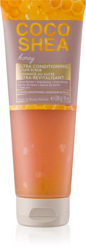 Bath & Body Works Cocoshea Honey exfoliant de corp pentru femei 226 g I. linistitor