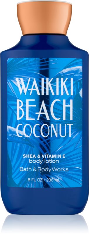 Bath & Body Works Waikiki Beach Coconut, Body Lotion For Women 236 Ml ...