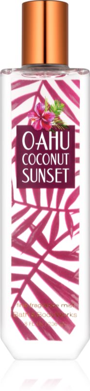 Bath & Body Works Oahu Coconut Sunset спрей за тяло за жени 236 мл.