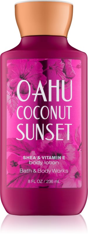Bath & Body Works Oahu Coconut Sunset Körperlotion Damen 236 ml