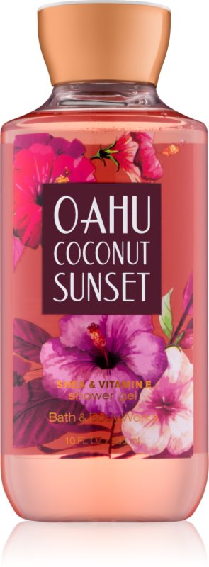 Bath & Body Works Oahu Coconut Sunset gel de dus pentru femei 295 ml