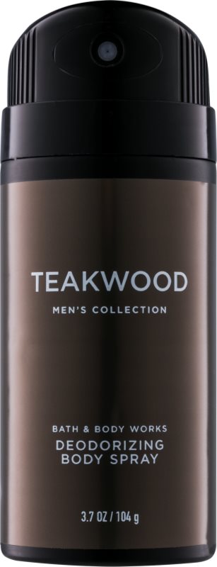 Bath & Body Works Men Teakwood Deo-Spray für Herren 104 g