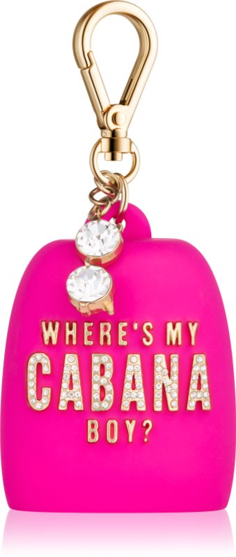 Bath & Body Works PocketBac Where's My Cabana Boy? Silicone Hand Gel Packaging