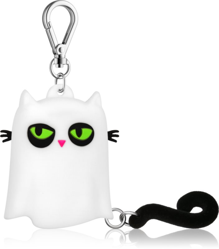 Bath & Body Works PocketBac Ghost Kitty Silicone Case for Hand Sanitizer Gel