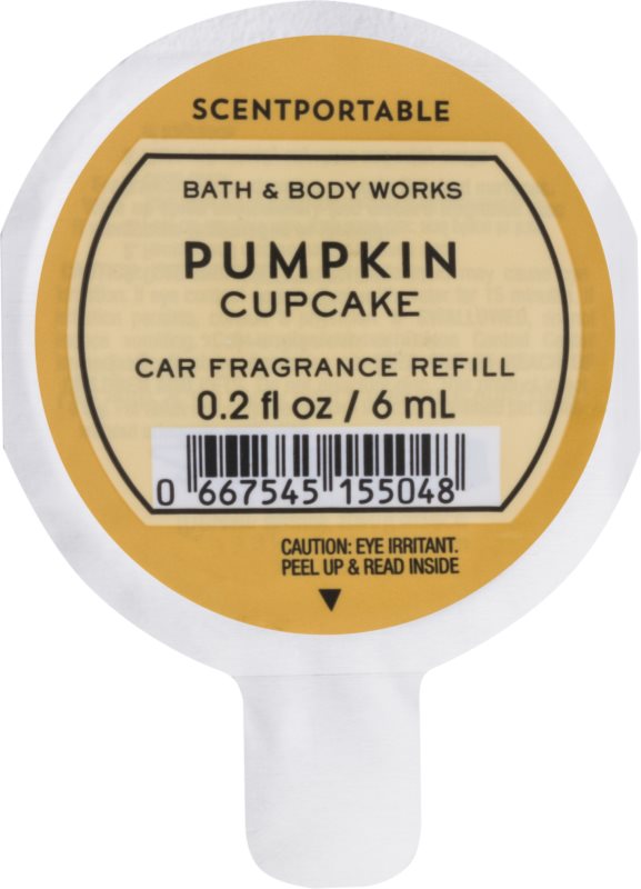 Bath & Body Works Pumpkin Cupcake désodorisant voiture 6 ml recharge