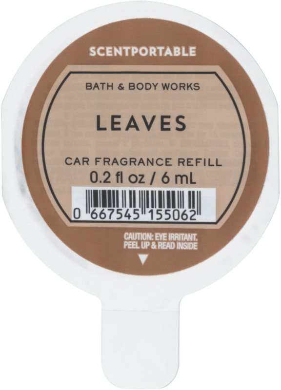 Bath & Body Works Leaves Auto luchtverfrisser 6 ml Vervangende Vulling