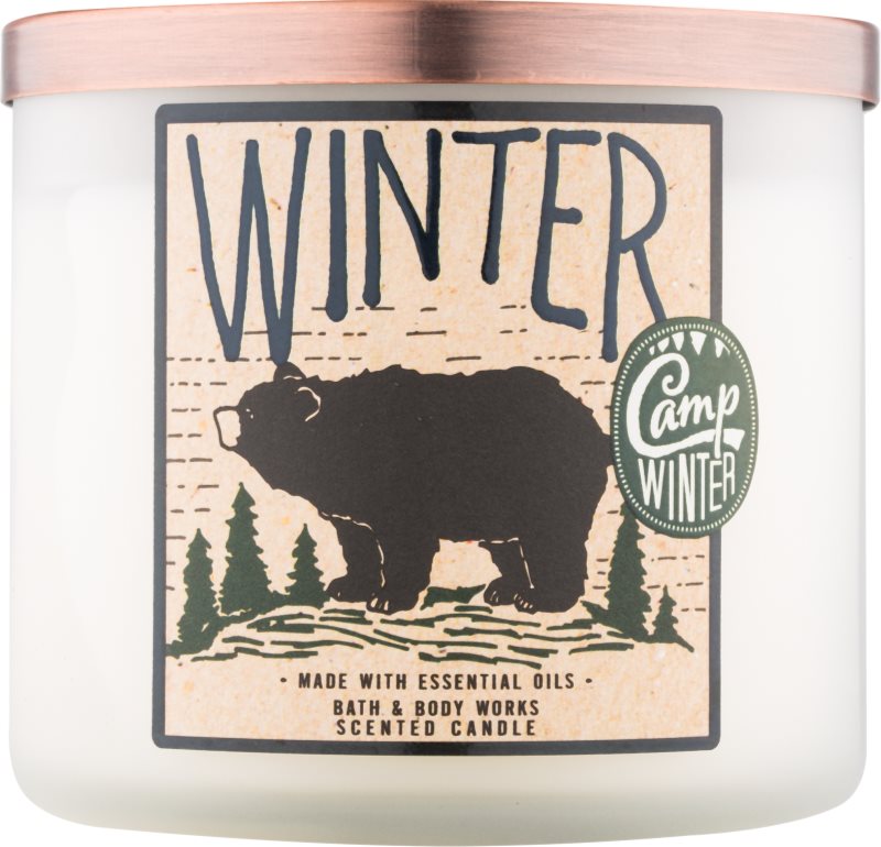 Bath & Body Works Camp Winter Winter vonná sviečka 411 g