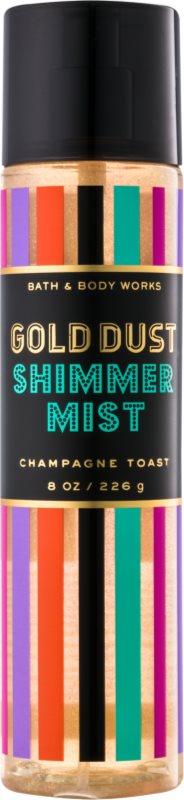 Bath & Body Works Champagne Toast tělový sprej pro ženy 226 g třpytivý