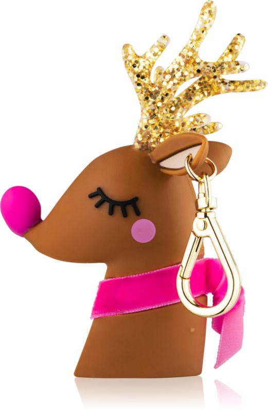 Bath & Body Works PocketBac Light-Up Reindeer svietiaci obal na gél na ruky