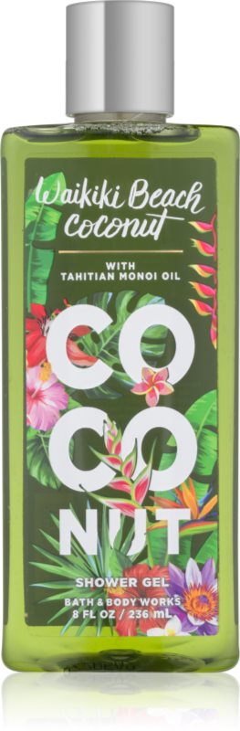 Bath & Body Works Waikiki Beach Coconut gel de dus pentru femei 236 ml