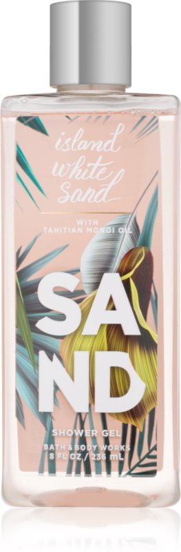 Bath & Body Works Island White Sand żel pod prysznic dla kobiet 236 ml